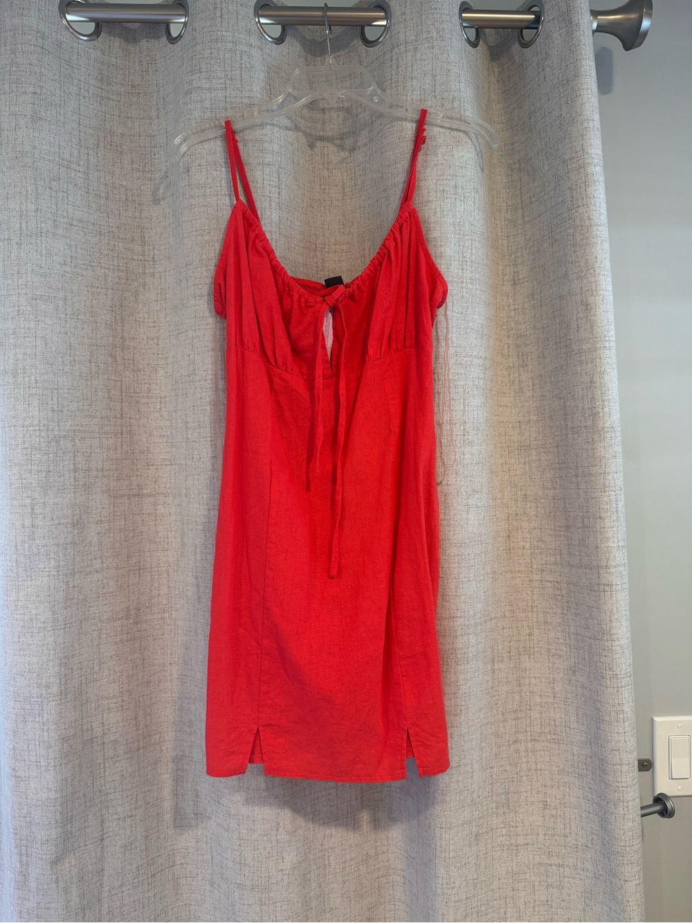 wild fable Bright Red Spaghetti-Strap Mini Dress